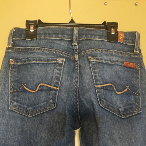 7 For All Mankind Straight Jeans - Picture 7 of 7